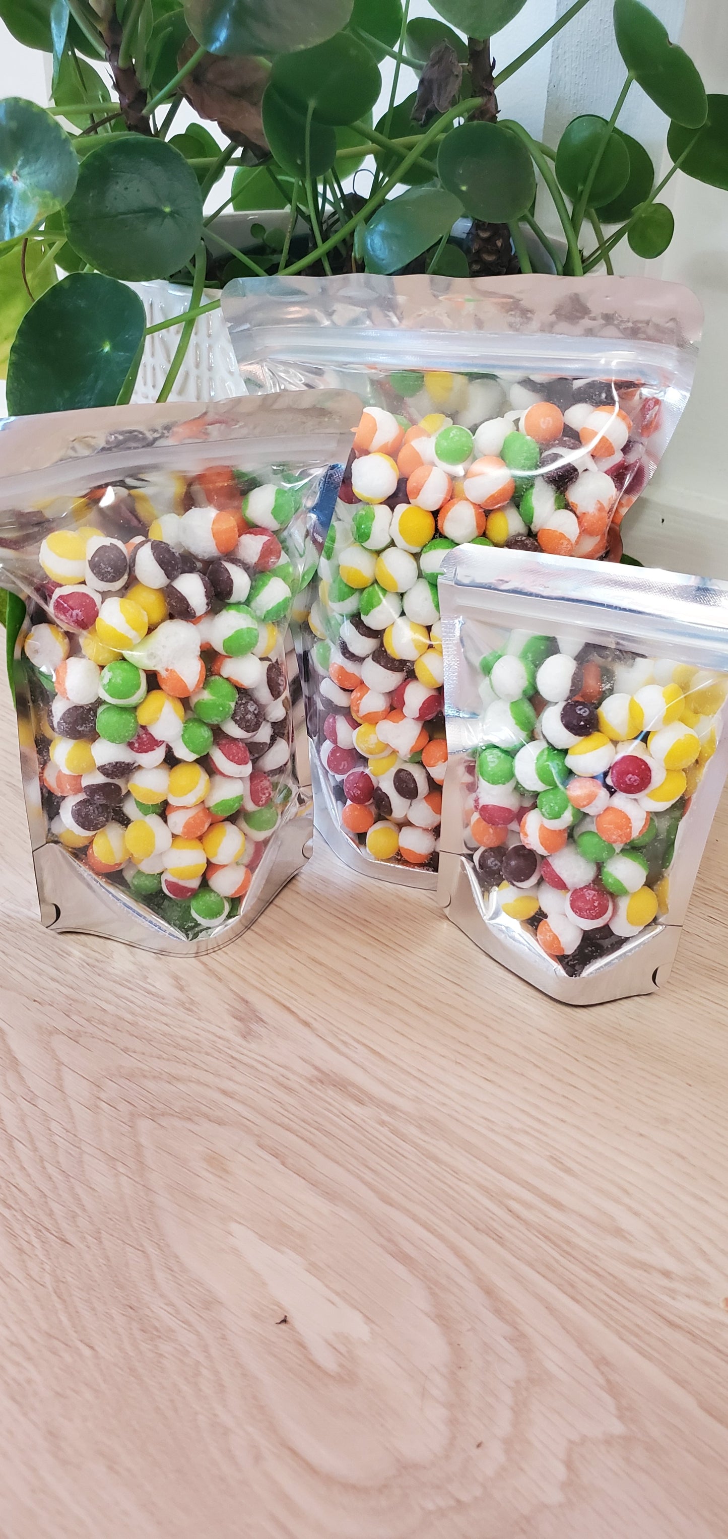 Freeze Dried Rainbow Puffs