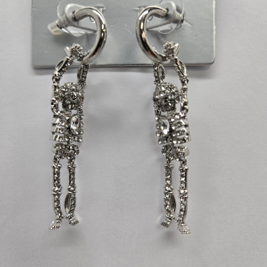 Sugarfix No Bones About It Baublebar Skeleton Drop Dead Hottie Earrings