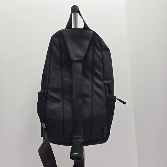 Men's Solid Black Sling Crossbody Bag - Original Use™