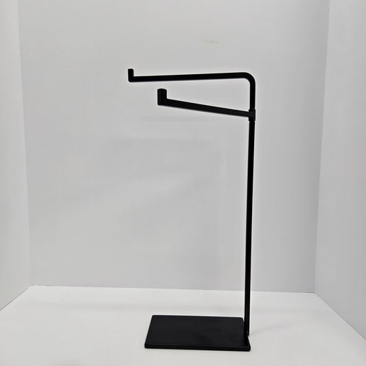 Metal Hand Towel Stand Matte Black - Hearth & Hand with Magnolia