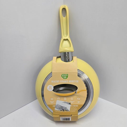 Greenlife Healthy Ceramic Nonstick 8" Frypan - Yellow