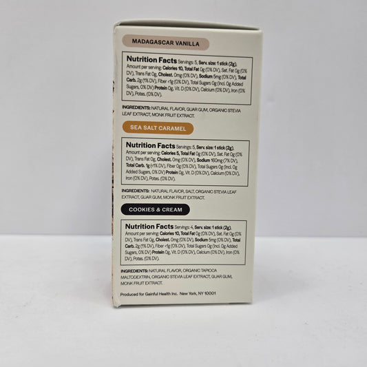 Gainful Flavor Sticks for Unflavored Protein Powder, Sweet Treat Variety Pack - 14 count