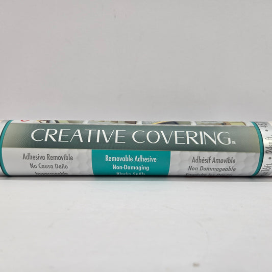 Con-Tact Brand Creative Covering Shelf Liner, 18" x 16', White