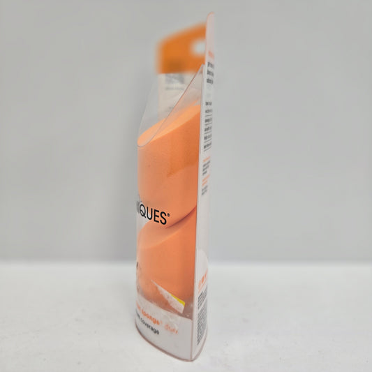 Real Techniques Sponge + Miracle Complexion Sponge - Orange - 2ct