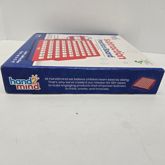 hand2mind Self Checking Subtraction Math Facts Board