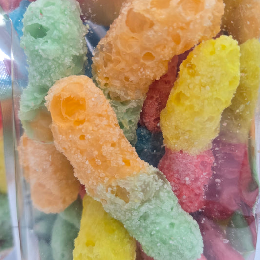 Freeze Dried Sour Worms