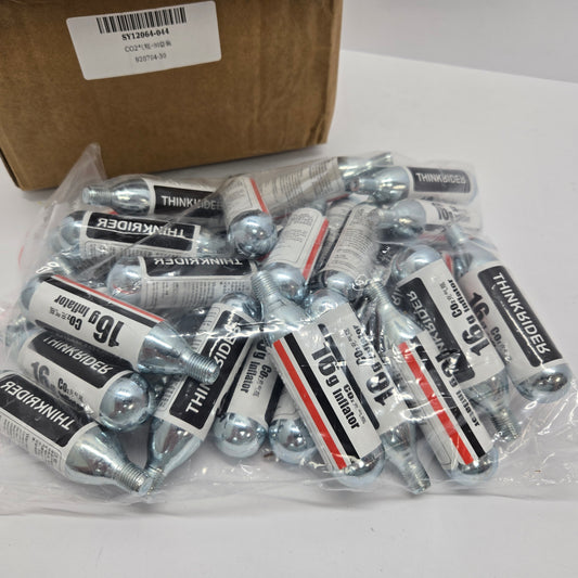 ThinkRider 30pk Co2 Cartridges for Bike, Bicycle, tricycle tires, Kegs, beer dispensers, airsoft, paintball, and more!