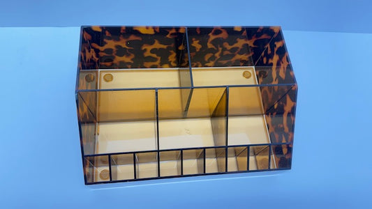Leopard Print Makeup Organizer - Threshold