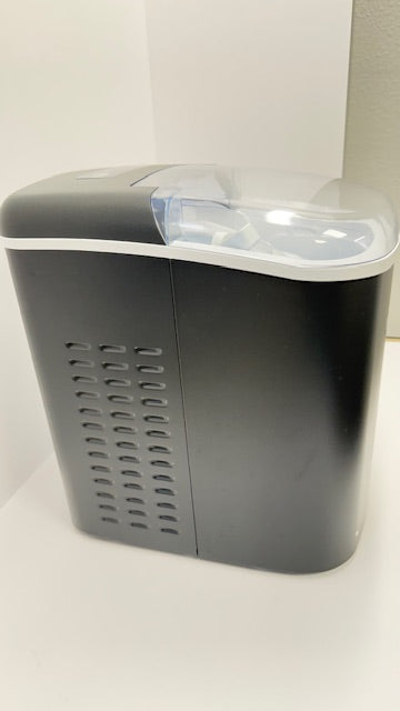 Whirlpool Countertop Ice Maker WHCI26VBA3A: 26 lb Daily Production, Bullet Ice, Black, 1.5 lb Storage, 2 Ice Sizes