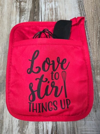 Hot Pad with accessories - Pick your print