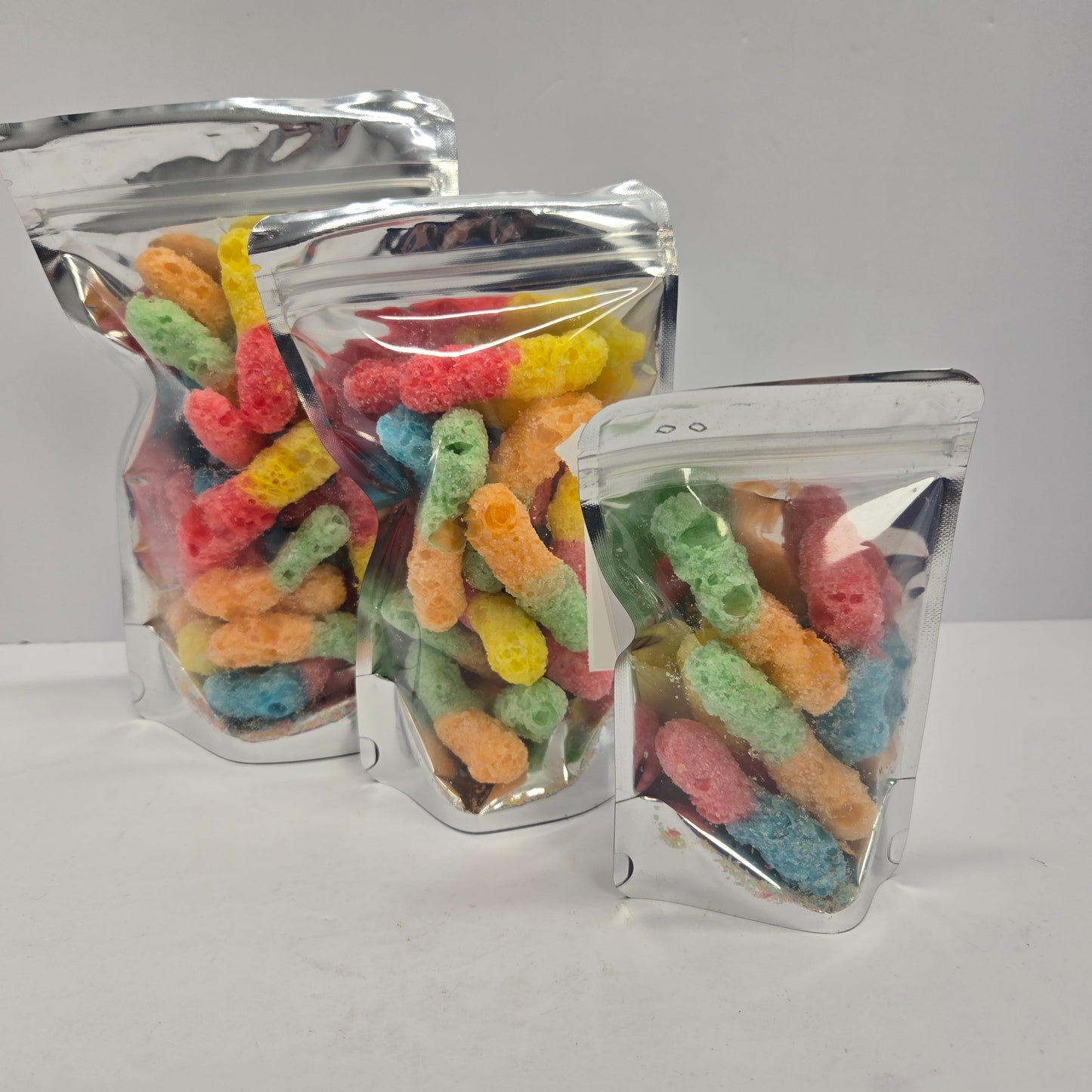 Freeze Dried Sour Worms