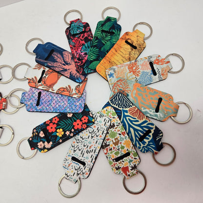 Chapstick Keychain - Pick your print