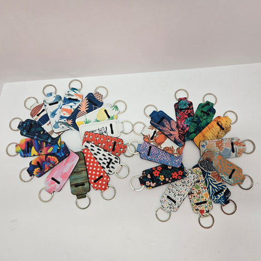 Chapstick Keychain - Pick your print