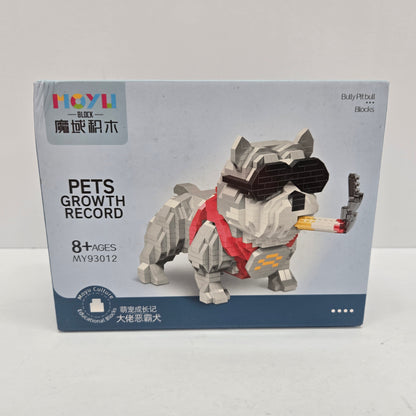 Bully Pitbull Micro Mini Building Blocks Kit