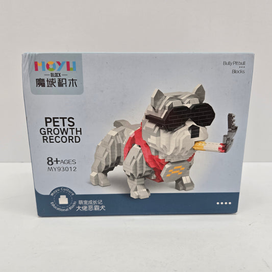 Bully Pitbull Micro Mini Building Blocks Kit