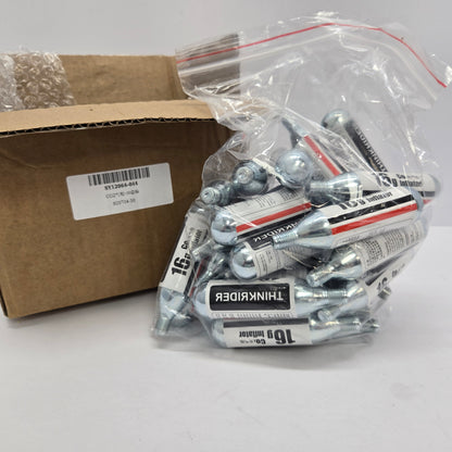 ThinkRider 30pk Co2 Cartridges for Bike, Bicycle, tricycle tires, Kegs, beer dispensers, airsoft, paintball, and more!