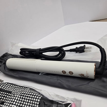Graphene Times Hair Straightener Brush & Micro Curling Style Tool