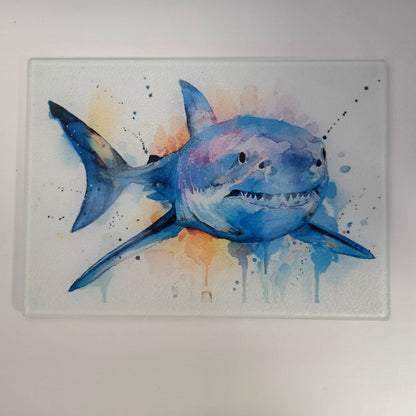 Glass Cutting Board 11" x 8"  - Pick your print