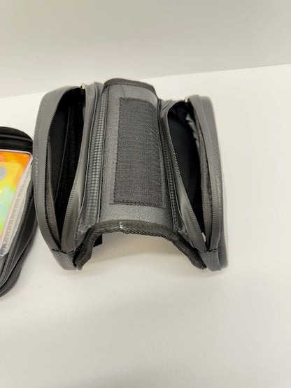 THINKRIDER Water Resistant Hard Shell Frame Phone.Riding Bag for Arm/Bike -Black