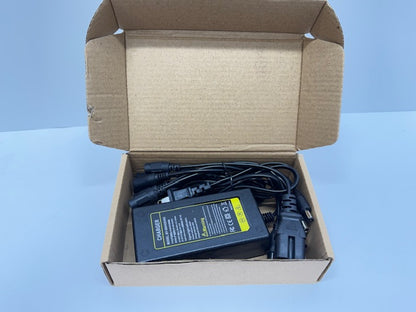 42V 2A Charger with 7 Plugs Universal for 36V Li-ion Battery, Fast Charger Replacement for Razor/Jetson/Voyage/gotrax/ninebot and Most 36V 10S Lithium Battery Device