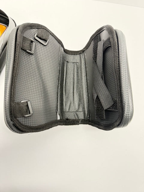 THINKRIDER Water Resistant Hard Shell Frame Phone.Riding Bag for Arm/Bike -Black