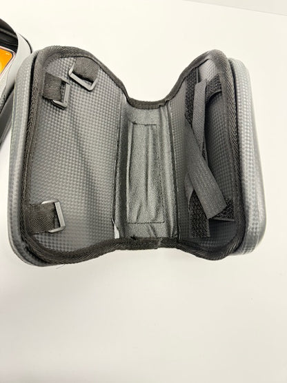 THINKRIDER Water Resistant Hard Shell Frame Phone.Riding Bag for Arm/Bike -Black